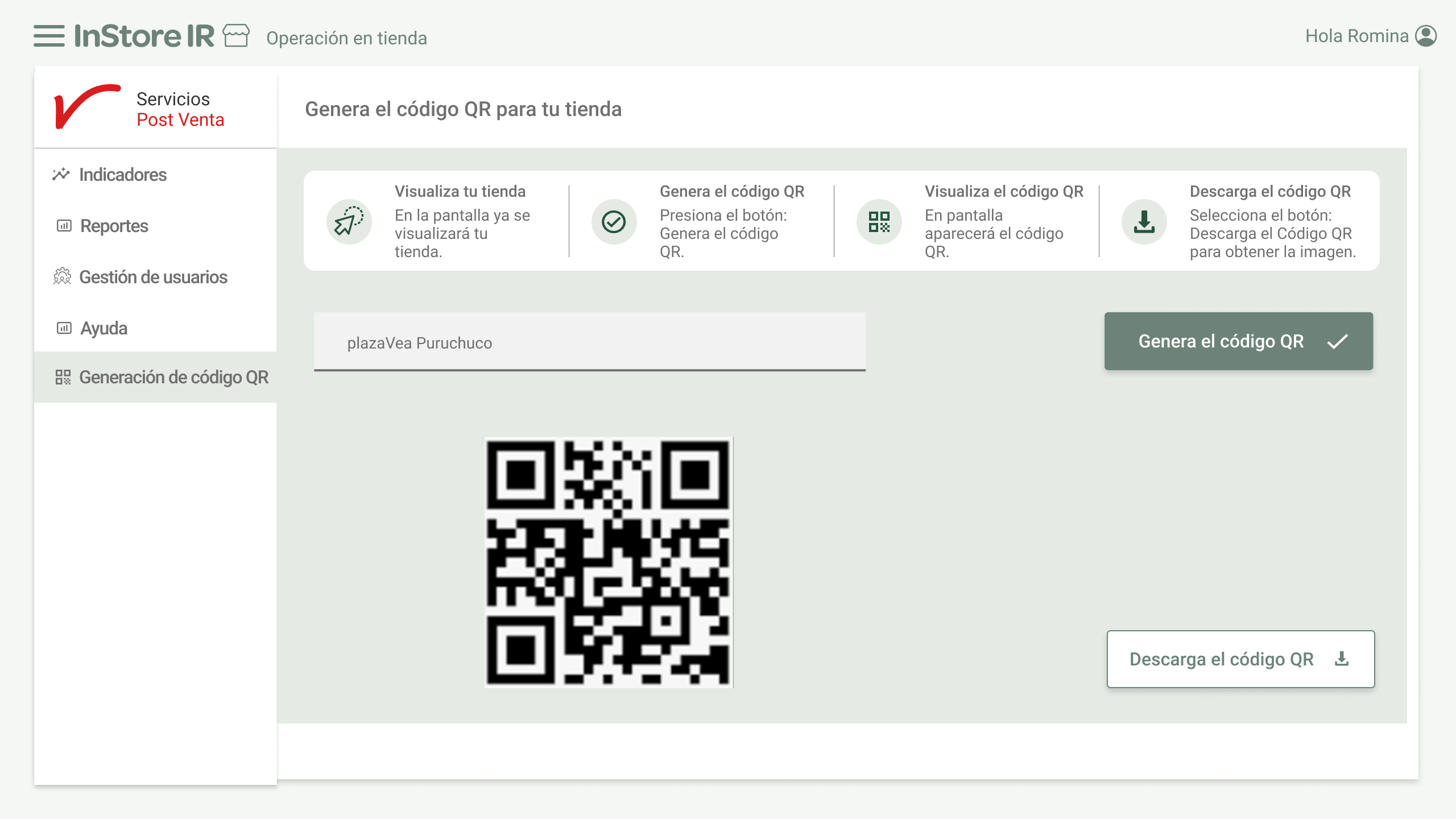 Generación de Código QR